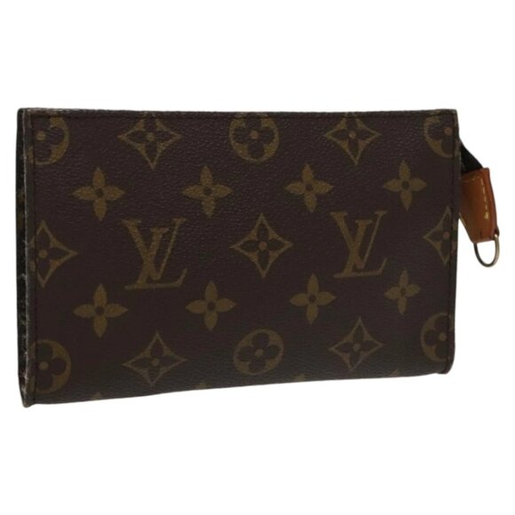 LOUIS VUITTON Monogram Bucket PM Accessory Pouch LV Auth bs20286 - Picture 1 of 16